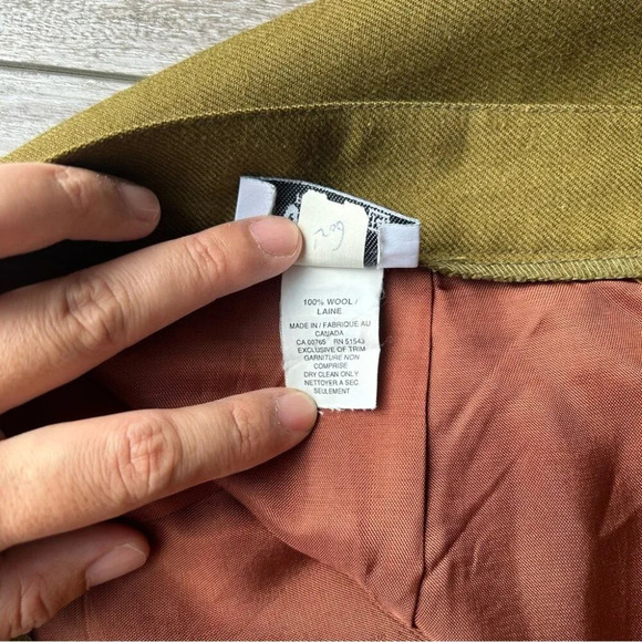Vintage Jaki Petites Union Made Pure Wool Pencil Skirt Made in Canada - Picture 9 of 15